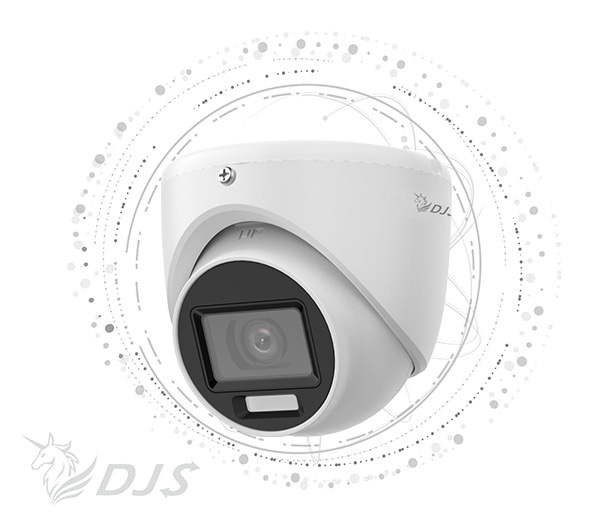 3K smart dual-light sound dome camera